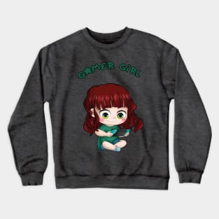 gamer girl 1 Crewneck Sweatshirt